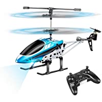 Los mejores  - VATOS YD-927 Helicóptero teledirigido con Mando a Distancia para Interiores y Exteriores- 3 Canales- 2-4 GHz- luz LED…